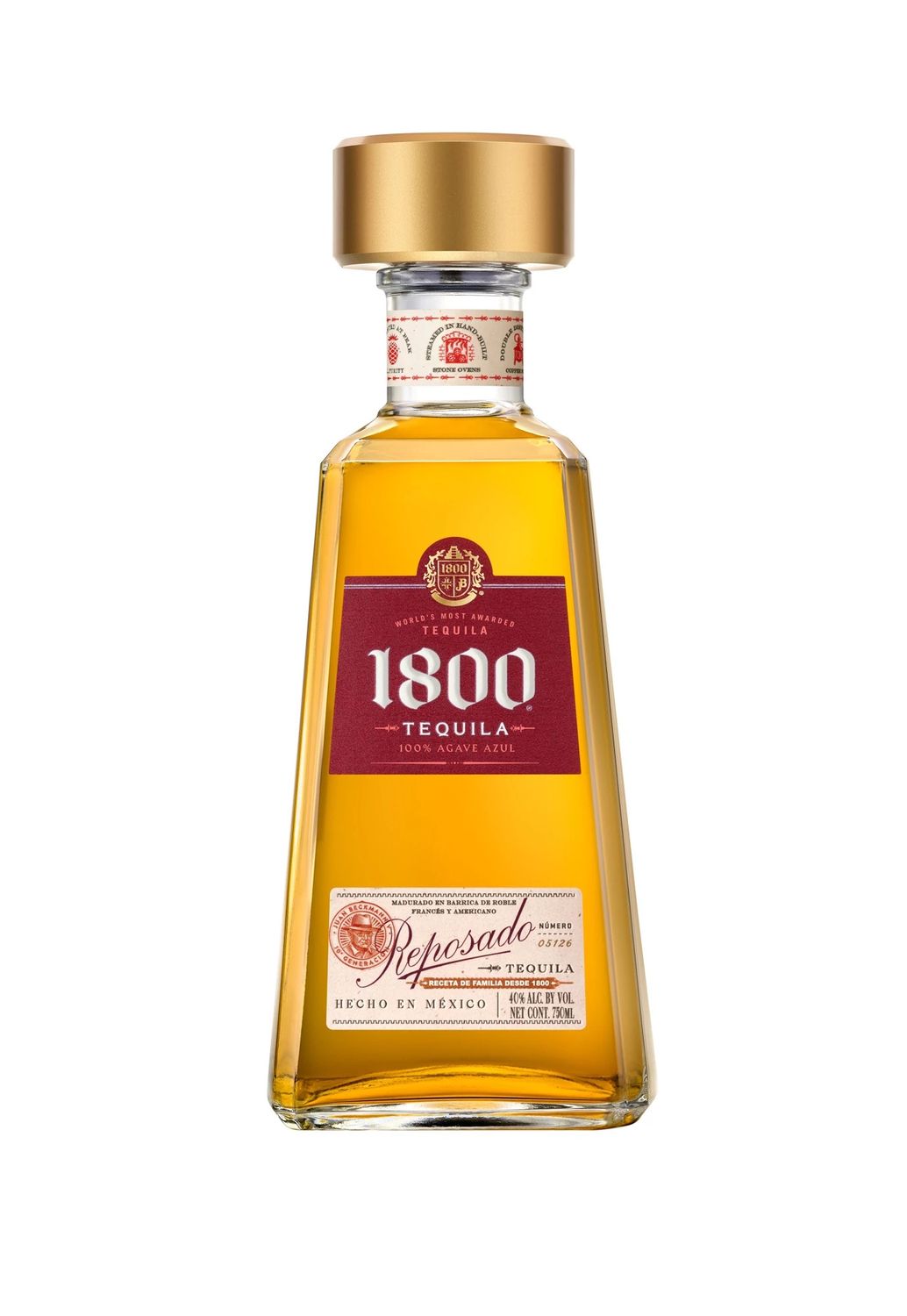 1800 REPOSADO TEQUILA, Size: 750 ml