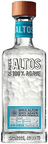 OLMECA ALTOS TEQUILA PLATA, Size: 750 ml
