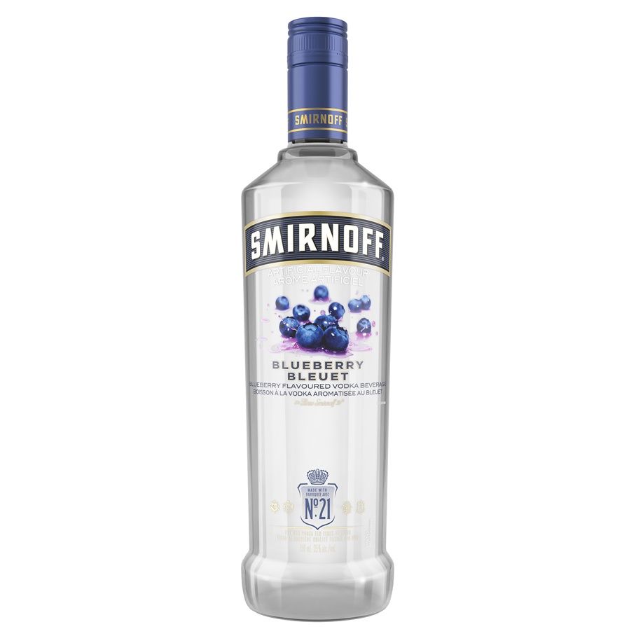SMIRNOFF BLUEBERRY VODKA, Size: 750 ml