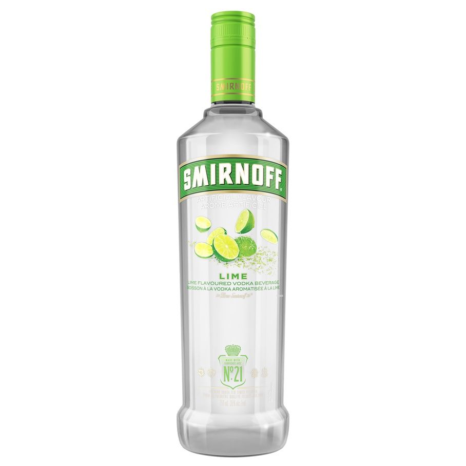 SMIRNOFF LIME VODKA, Size: 750 ml
