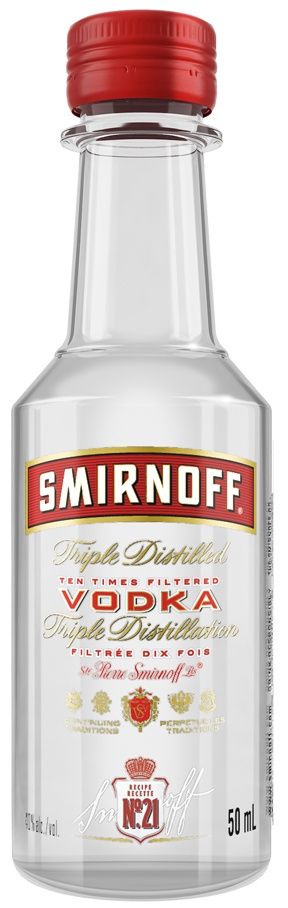 SMIRNOFF RED, Size: 50 ml