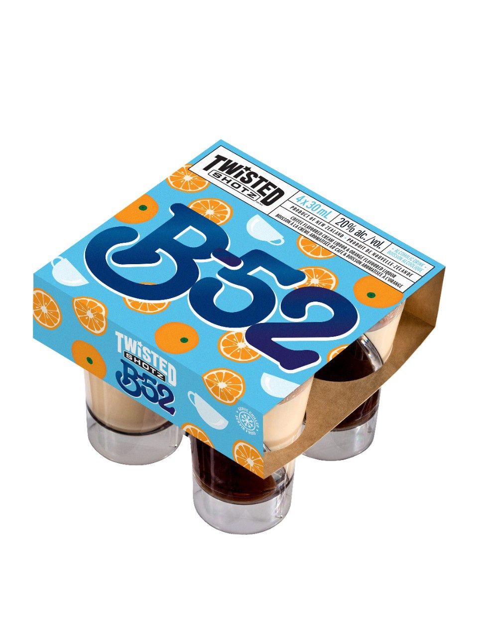 TWISTED SHOTZ B52, Size: 120 ml