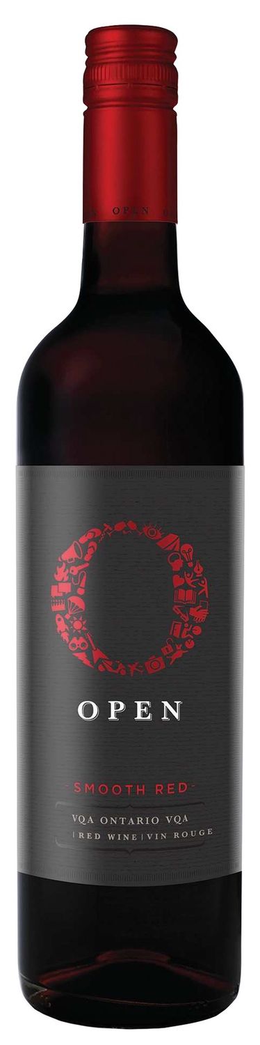 OPEN NIAGARA SMOOTH RED VQA, Size: 750 ml
