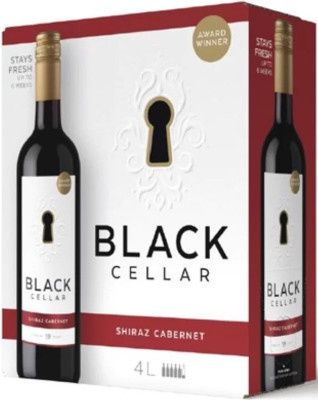 BLACK CELLAR SHIRAZ CABERNET, Size: 4000 ml