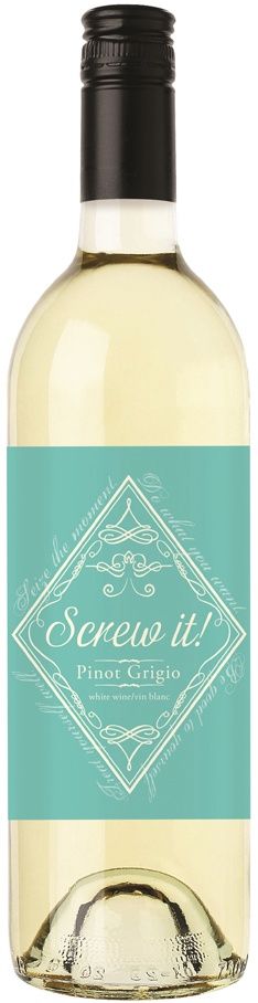 SCREW IT! PINOT GRIGIO, Size: 750 ml