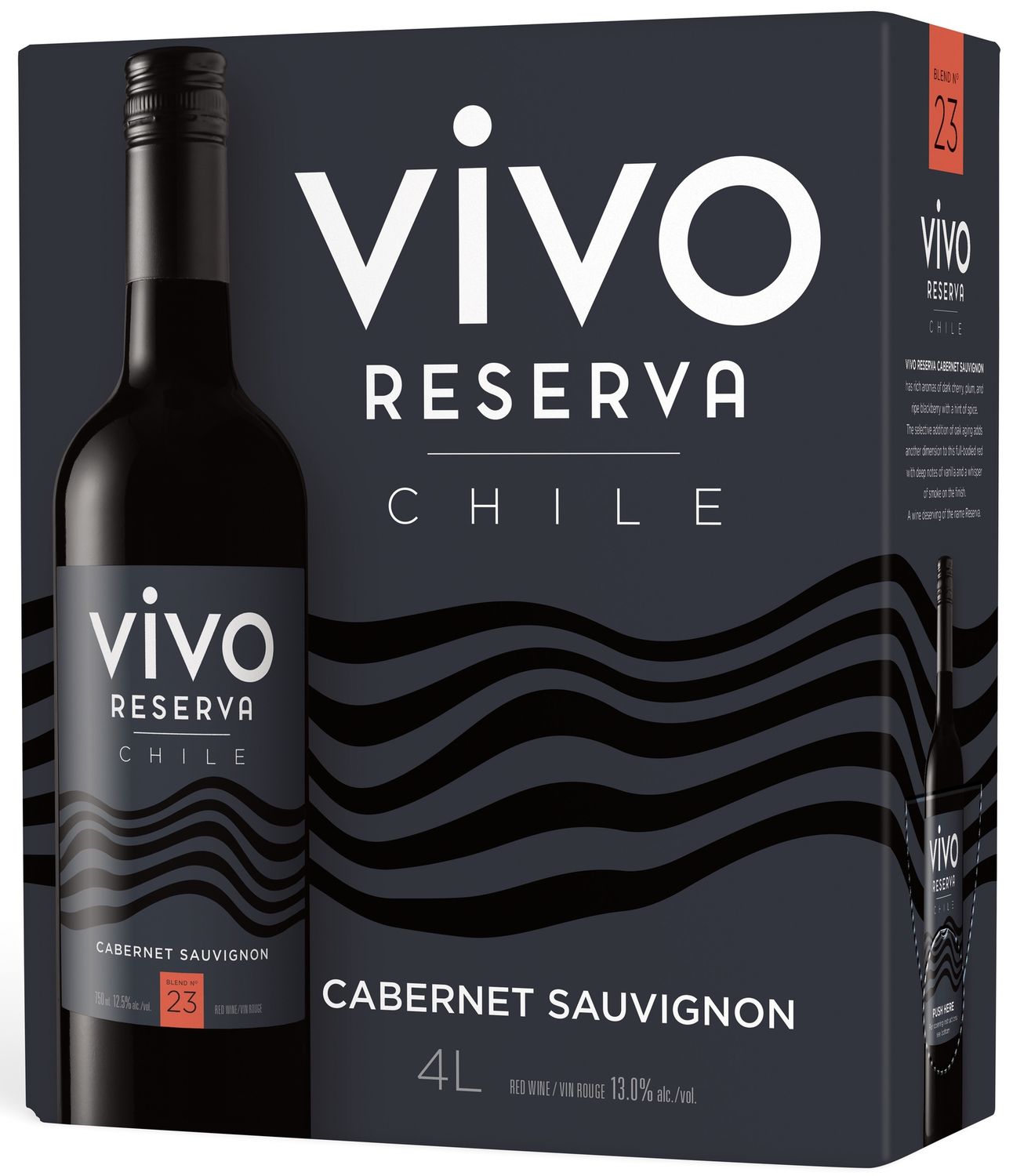 VIVO RESERVA CABERNET SAUVIGNON, Size: 4 L