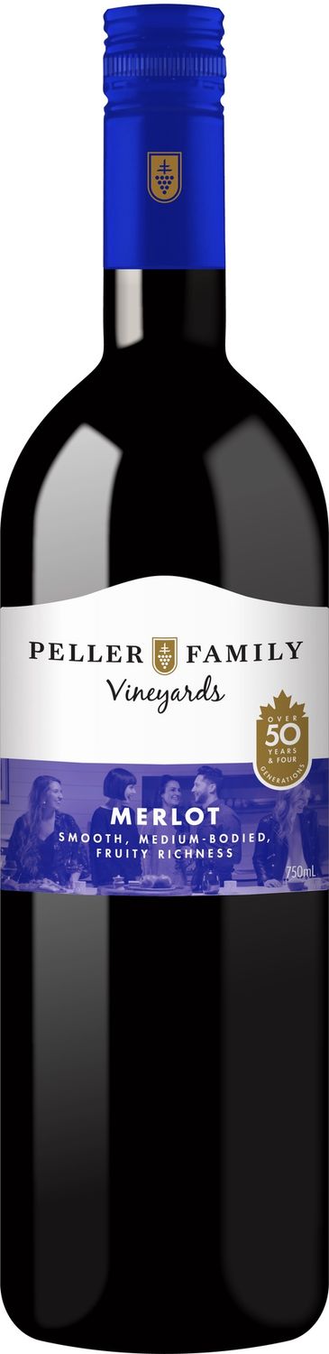 PELLER FAMILY VINEYARDS MERLOT, Size: 750 ml