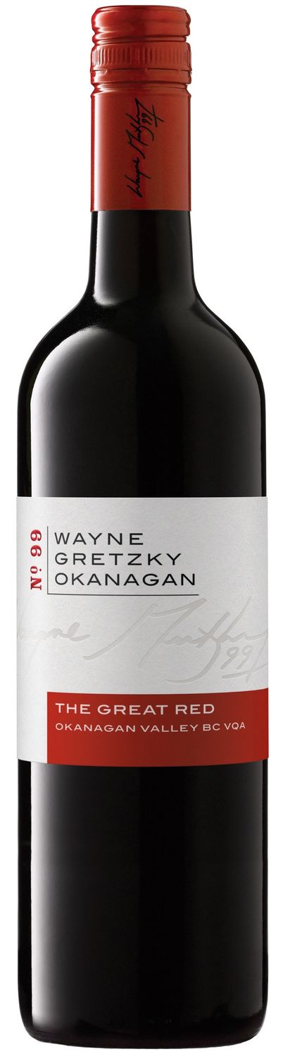 WAYNE GRETZKY OKANAGAN THE GREAT RED VQA, Size: 750 ml