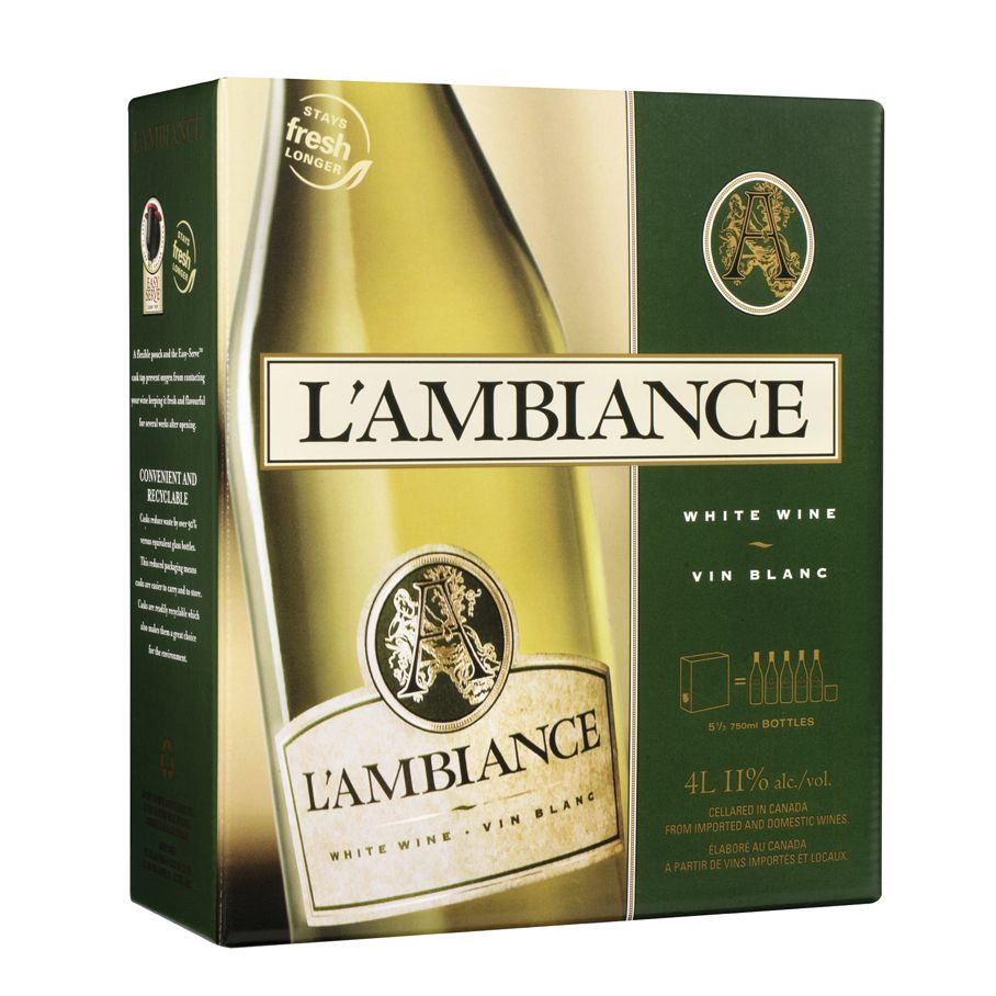 L'AMBIANCE WHITE, Size: 4000 ml