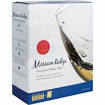 MISSION RIDGE CASK SELECT DRY WHITE, Size: 4000 ml
