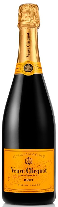 VEUVE CLICQUOT YELLOW LABEL BRUT, Size: 750 ml