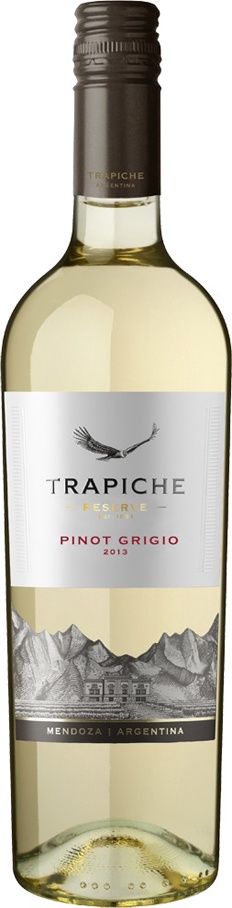 TRAPICHE RESERVE PINOT GRIGIO, Size: 750 ml