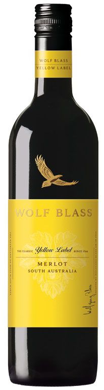 WOLF BLASS YELLOW LABEL MERLOT