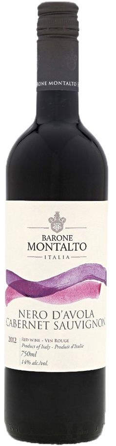 MONTALTO NERO D'AVOLA CAB SAUVIGNON, Size: 750 ml