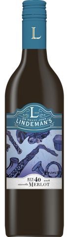 LINDEMANS BIN 40 MERLOT, Size: 750 ml
