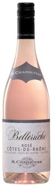 M. CHAPOUTIER BELLERUCHE ROSE, Size: 750 ml