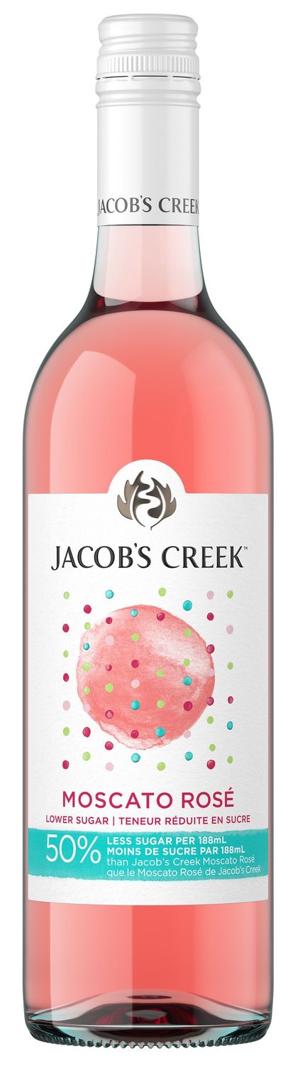 JACOB'S CREEK DOTS MOSCATO LIGHTER ROSE, Size: 750 ml