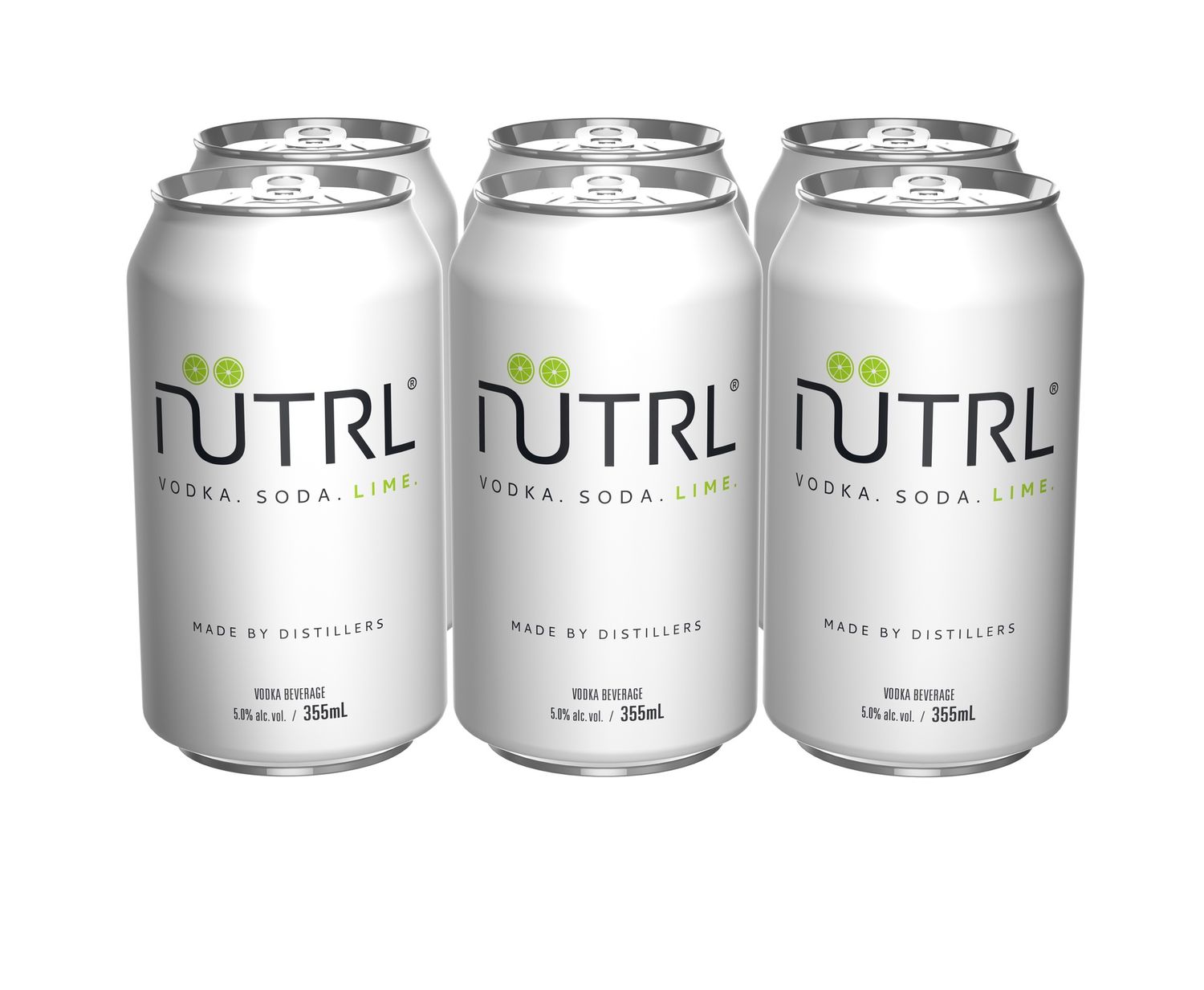NUTRL VODKA SODA LIME, Size: 6 Cans