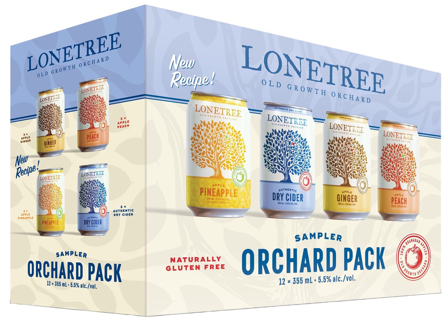 LONETREE CIDER ORCHARD SAMPLER, Size: 12 Cans
