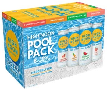 HIGH NOON POOL PACK, Size: 8 Cans