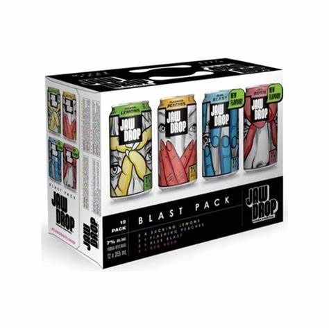JAW DROP BLAST PACK, Size: 12 Cans