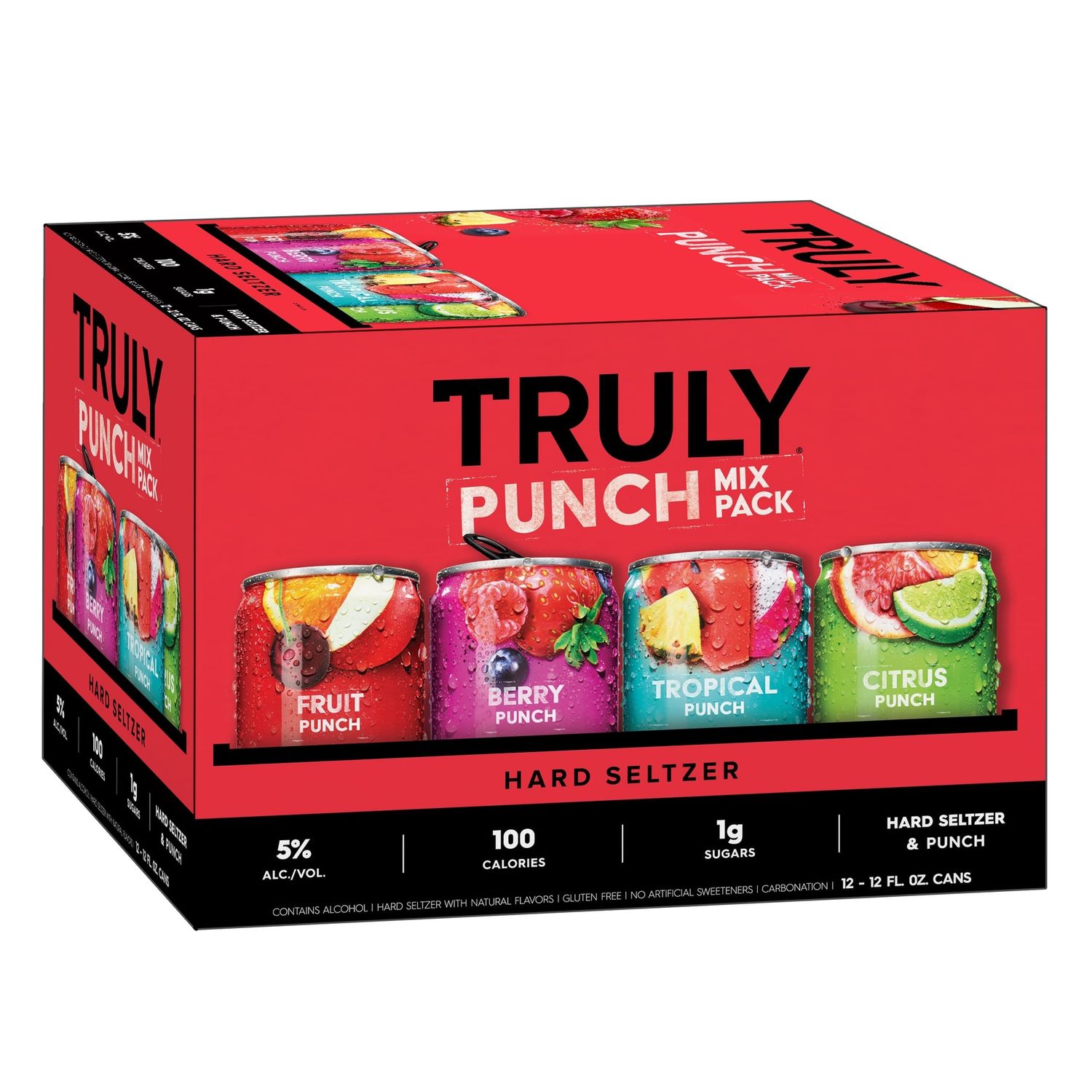 TRULY PUNCH MIX PACK, Size: 12 Cans