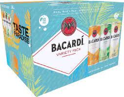 BACARDI RTD MIX PACK, Size: 12 Cans