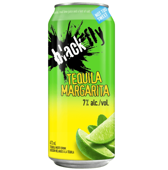 BLACK FLY TEQUILA MARGARITA, Size: 1 Can