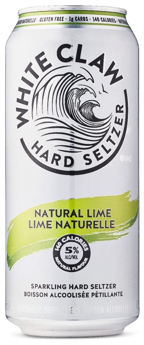 WHITE CLAW LIME, Size: 1 Can 473ml