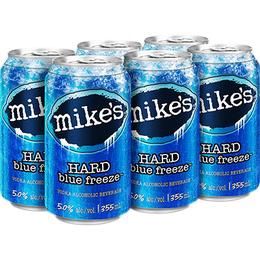 MIKE'S HARD BLUE FREEZE LEMONADE, Size: 6 Cans