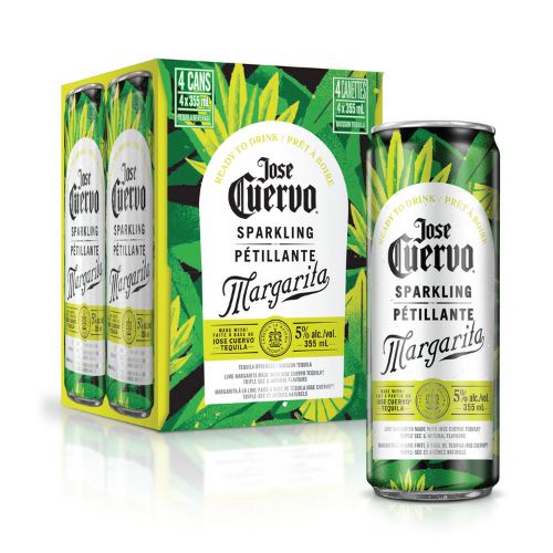 JOSE CUERVO SPARKLING MARGARITA, Size: 4 Cans