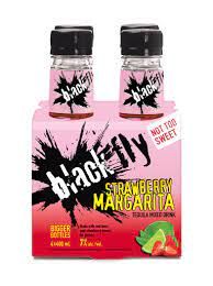 BLACK FLY TEQUILA STRAW MARGARITA, Size: 4 PET