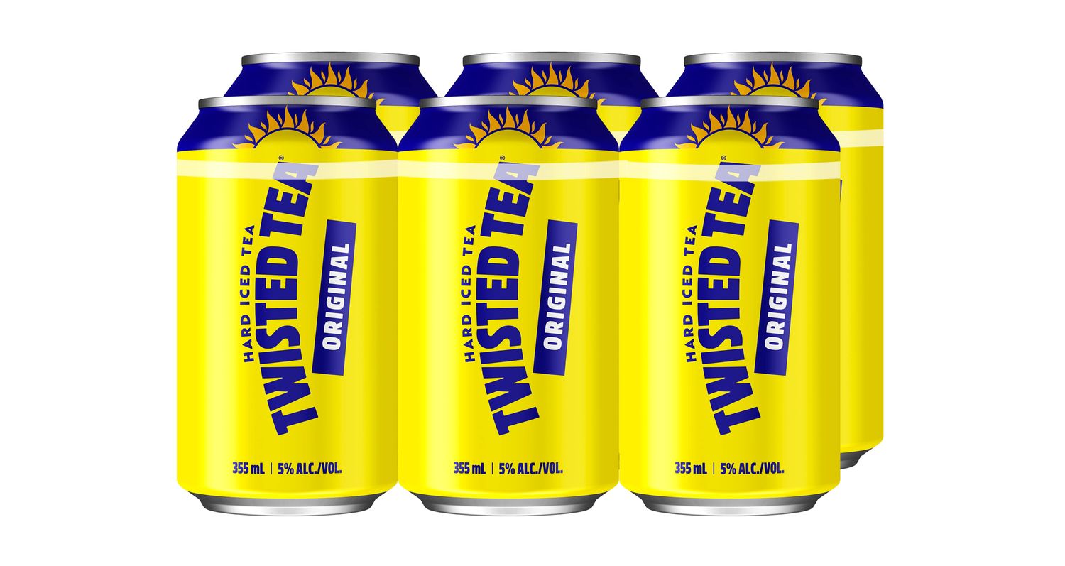 TWISTED TEA ORIGINAL, Size: 6 Cans