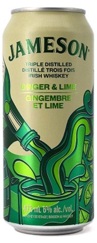 JAMESON GINGER AND LIME, Size: 4 Cans