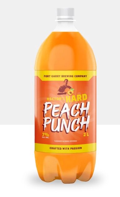 HECTOR'S HARD PEACH PUNCH, Size: 2L PET