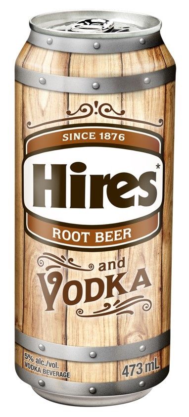 HIRES ROOT BEER AND VODKA, Size: 1 Can