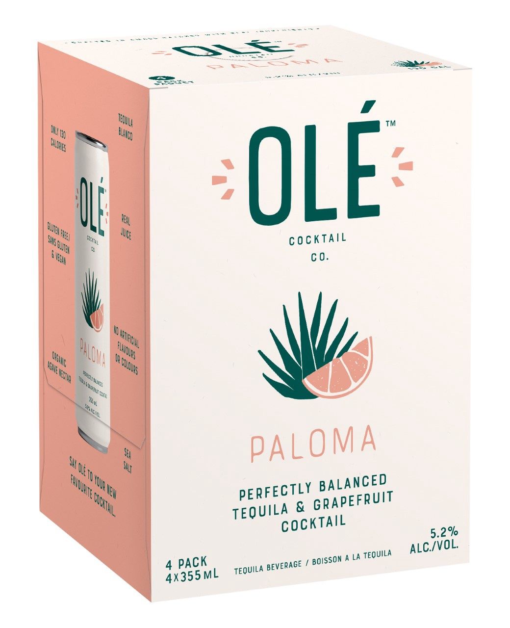 OLE COCKTAIL - OLE PALOMA, Size: 4 Cans