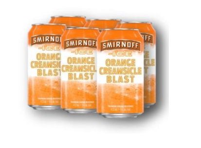 SMIRNOFF ICE ORANGE CREAMSICLE BLAST, Size: 6 Cans