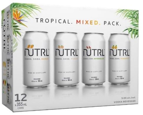 NUTRL TROPICAL MIXER, Size: 12 Cans