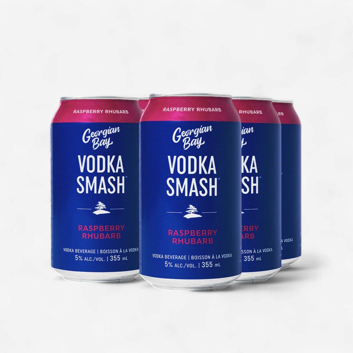 GEORGIAN BAY RASPBERRY RHUBARB SMASH