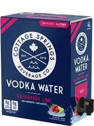 COTTAGE SPRINGS VODKA WATER RASPBERRY