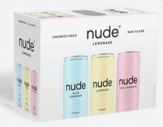 NUDE LEMONADE MIXER, Size: 12 Cans