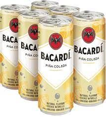 BACARDI PINA COLADA, Size: 6 Cans