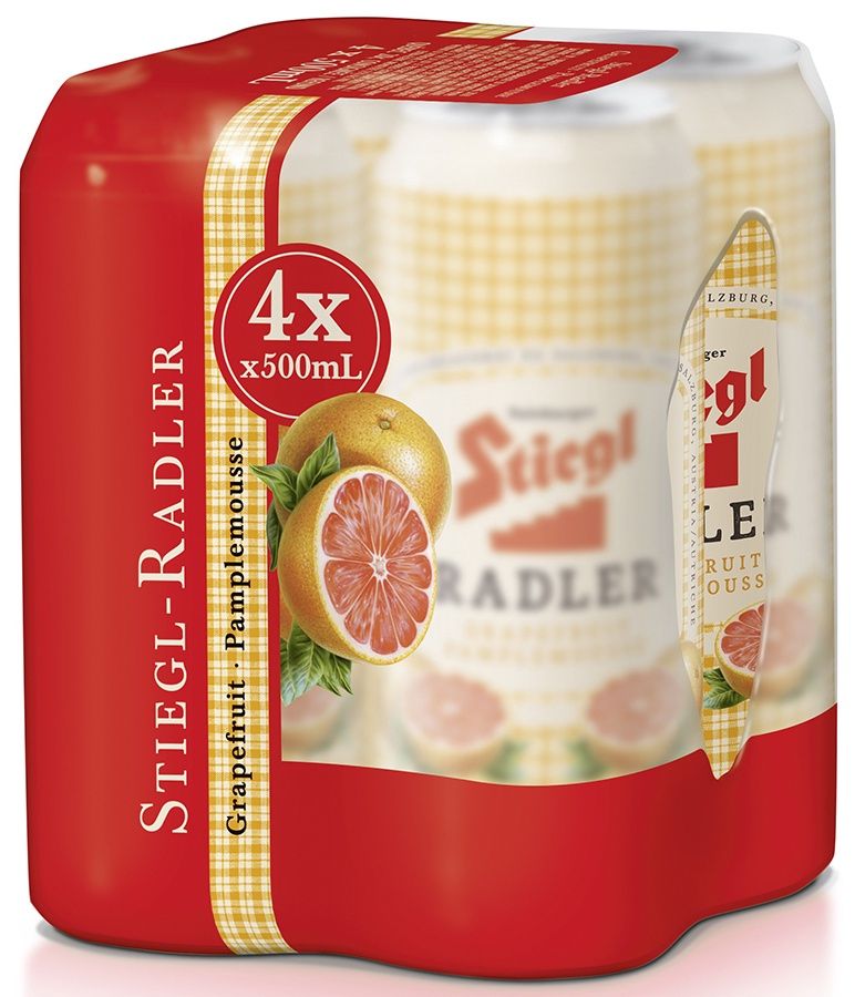 STIEGL GRAPEFRUIT RADLER, Size: 4 Cans