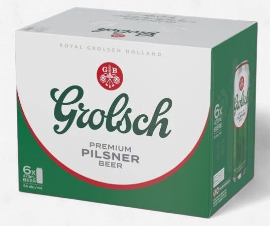 GROLSCH  PREMIUM PILSNER, Size: 6 Cans