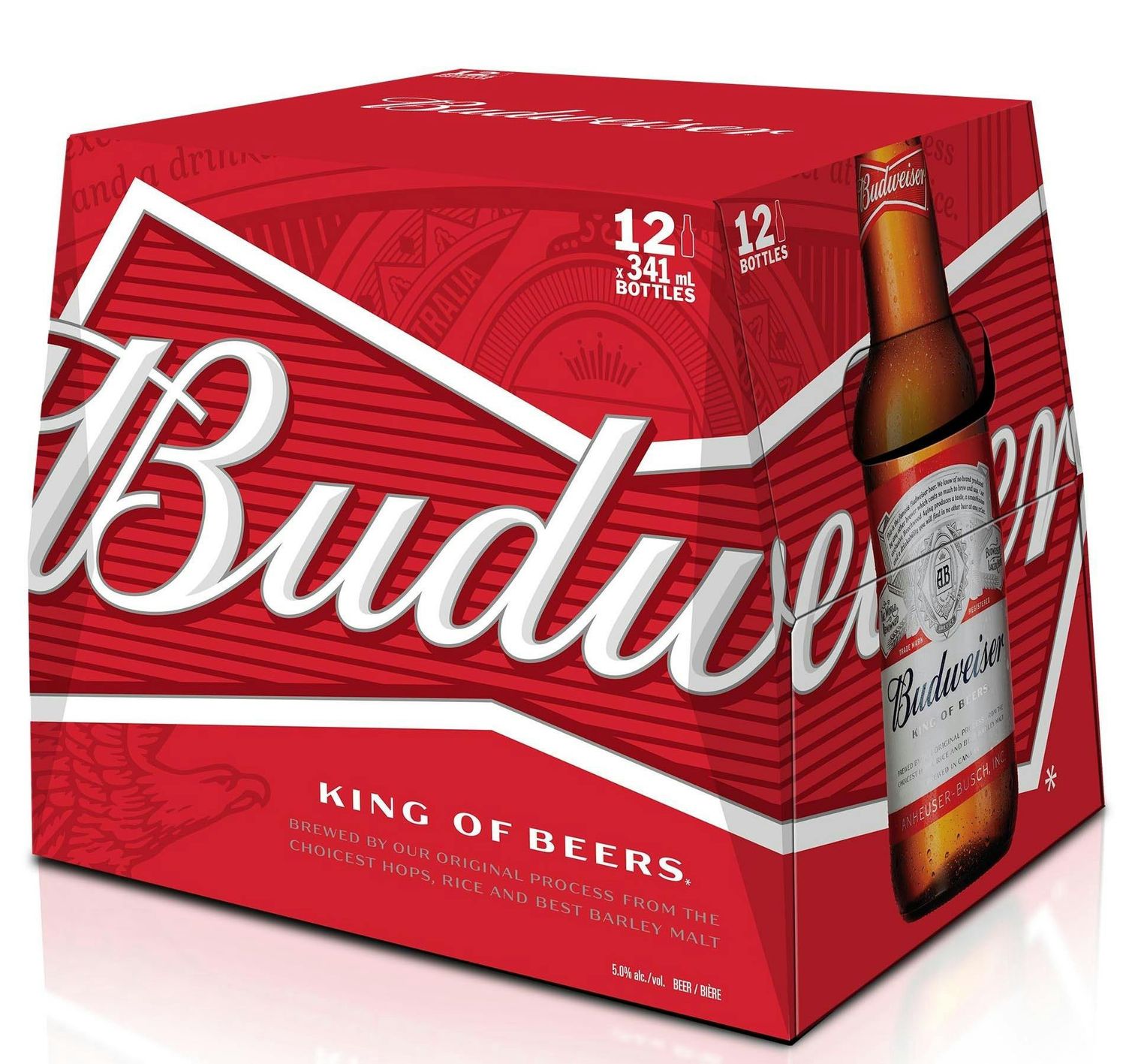 BUDWEISER, Size: 12 Bottles