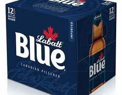 LABATT BLUE, Size: 12 Bottles