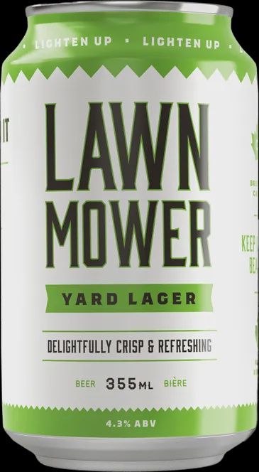 LAWN MOWER YARD LAGER, Size: 15 Cans