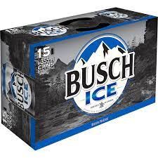 BUSCH ICE, Size: 15 Cans