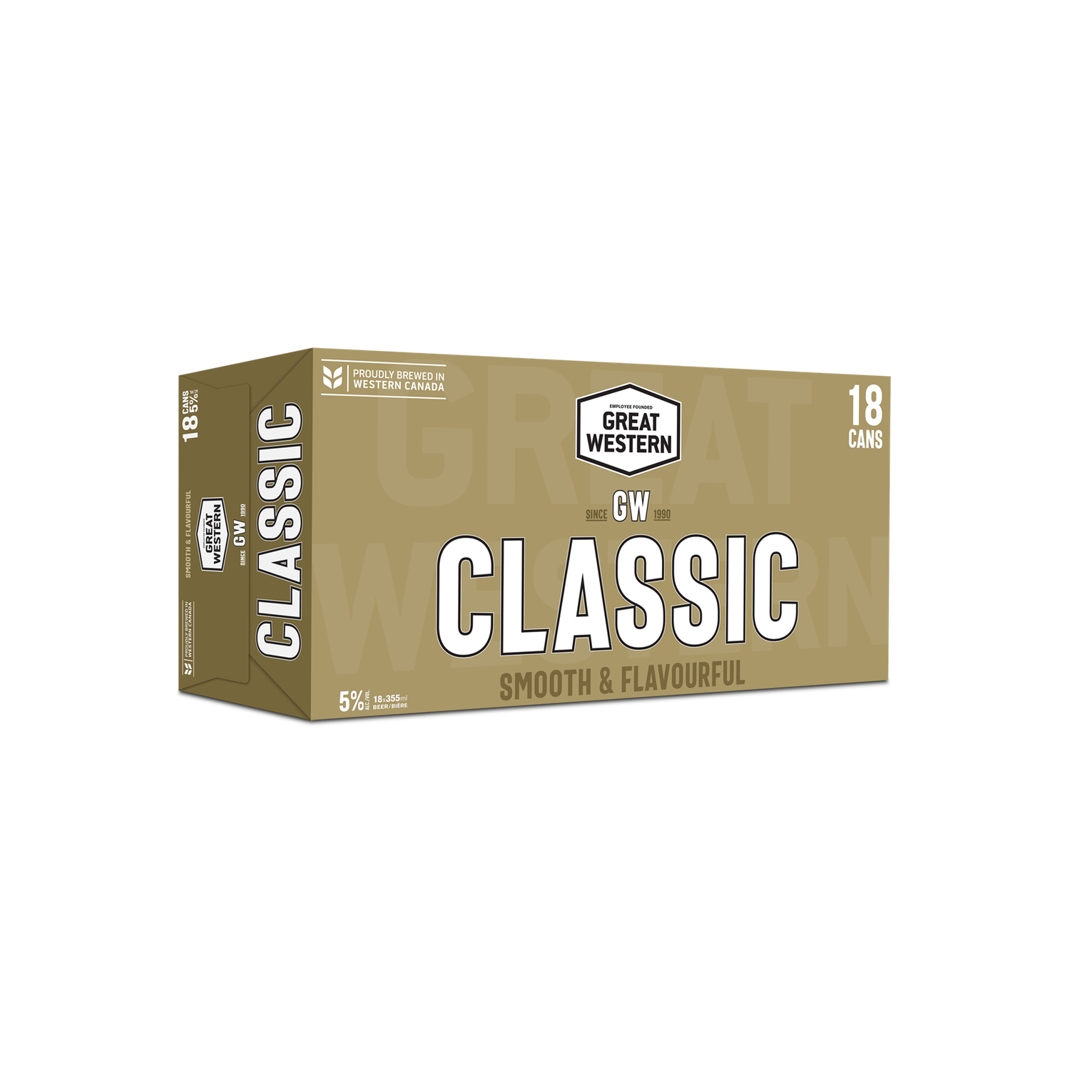 GREAT WESTERN CLASSIC, Size: 18 Cans